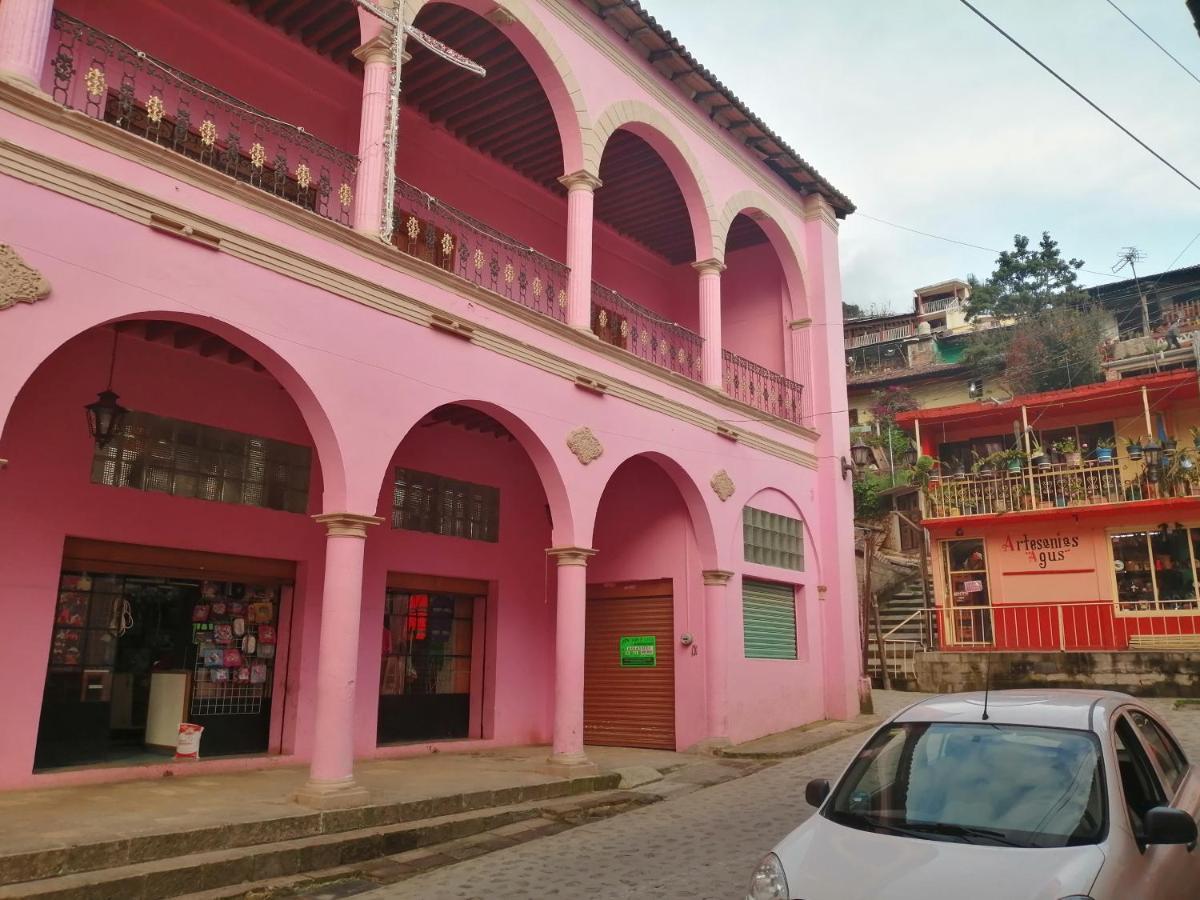 Mineral de Angangueo Hotel Jardin المظهر الخارجي الصورة